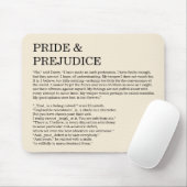 引用文カスタムジョーンオースティンシンプル文字 マウスパッド (マウス)