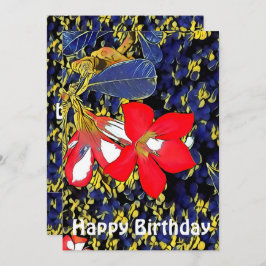 引用文カスタムフローラ水カラーレッドアデニウムB'day