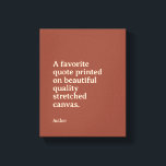 引用文カスタムプリントオンキャンバス キャンバスプリント<br><div class="desc">ギャラリカスタムーの引用文の高品質プリントラップキャンバス。引用文、歌詞、バイブルの詩、またはその他のことわざを自分のキャンバスにパーソナライズすカスタムる。フォントと文字を変更して、ハートをtouchする優れた贈り物の1つを作成する。</div>