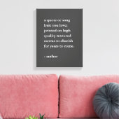 引用文カスタムプリントオンキャンバス キャンバスプリント (インサイチュ (リビング))