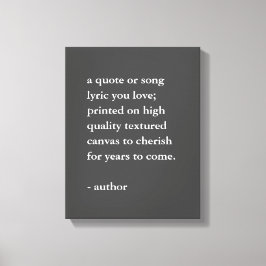 引用文カスタムプリントオンキャンバス キャンバスプリント