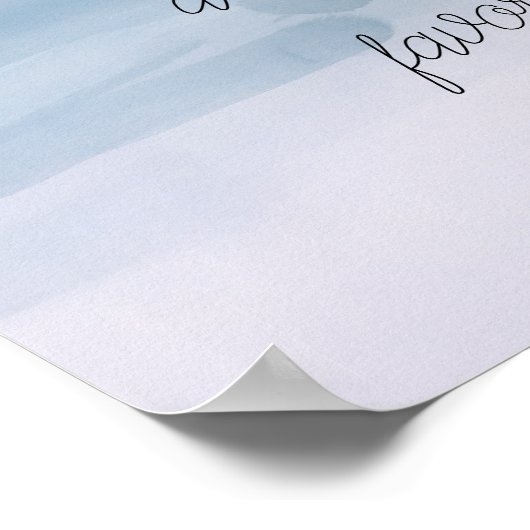 引用文カスタムポスター水カラーデザインの追加 ポスター (角)