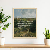 引用文カスタムヴィンテージポスター ポスター