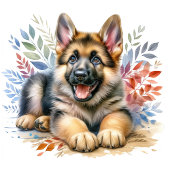 引用文カスタム付きドイツの羊飼いマグ コーヒーマグカップ