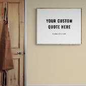 引用文カスタム又はことわざ感動的贈与 ポスター