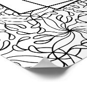 引用文カスタム大人カラーポスター ポスター (角)