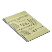 引用文カバーが付いているノート ノートブック (右側)