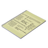 引用文カバーが付いているノート ノートブック (左側)