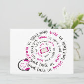 引用文ガーリー男性の音楽の悪趣味の良い味 シーズンカード (スタンド正面)