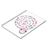 引用文ガーリー男性の音楽の悪趣味の良い味 ノートブック (左側)