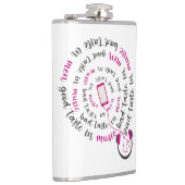 引用文ガーリー男性の音楽の悪趣味の良い味 フラスク (右)