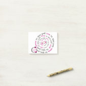 引用文ガーリー男性の音楽の悪趣味の良い味 ポストイット (デスク上)