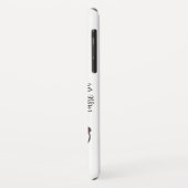 引用文ガーリー男性の音楽の悪趣味の良い味 Case-Mate iPhoneケース (裏面/左)