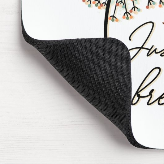 引用文ギフトを感動的吸う マウスパッド (コーナー)