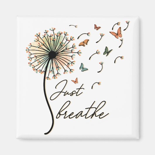 引用文ギフトを感動的吸う マグネット (正面)