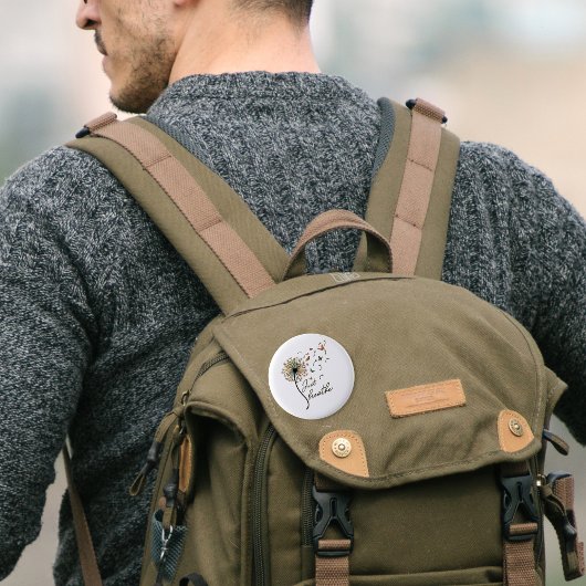 引用文ギフトを感動的吸う 缶バッジ