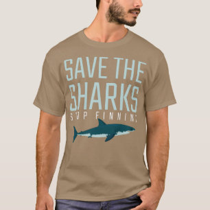 引用文グラフィック救ギフトストップシャメのシミザメ Tシャツ