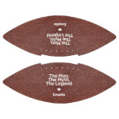 引用文シンプルパパギフトパーソナライズされた アメリカンフットボール (パネル)