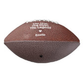 引用文シンプルパパギフトパーソナライズされた アメリカンフットボール (回転270)
