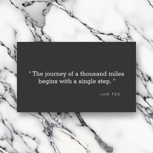 引用文シンプル作家・ライターII向け名刺 名刺