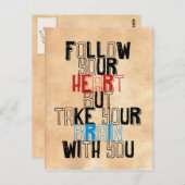 引用文テンプレート ポストカード (正面/裏面)