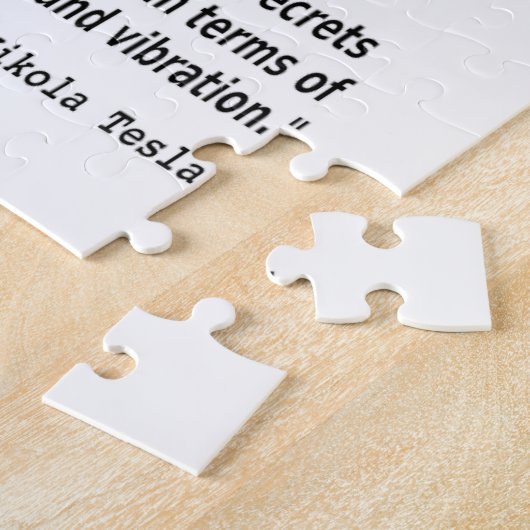 引用文バイニコラテスラ ジグソーパズル (側面)