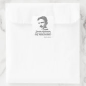 引用文バイニコラテスラ スクエアシール (バッグ)