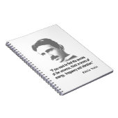 引用文バイニコラテスラ ノートブック (右側)