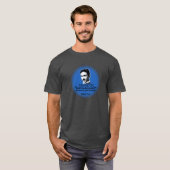 引用文バイニコラテスラTシャツ Tシャツ (正面フル)