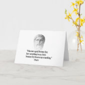 引用文バイプラトン カード (黄色い花)