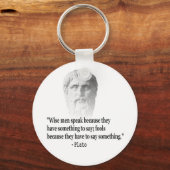 引用文バイプラト キーホルダー (正面)