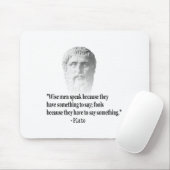 引用文バイプラト マウスパッド (マウス)