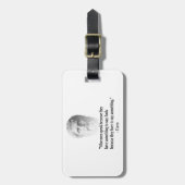 引用文バイプラト ラゲッジタグ (正面縦)