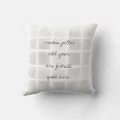 引用文ピローウォーターカスタムカラーのホームデコを追加 クッション (裏面)