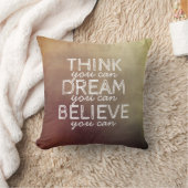 引用文ピロー感動的タイポグラフィデザイン クッション (ブランケット)