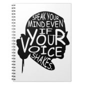 引用文フェミニストギフト、悪名高いRBG ノートブック (正面)