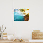 引用文フリードリッヒニーチェ自然アドベンチャー自然 ポスター (キッチン)