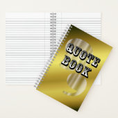 引用文ブックスパイラルノート ノートブック (内側)