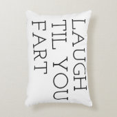 引用文ベストセラー屁をするまで笑い アクセントクッション (正面(垂直))