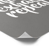 引用文ポスタやる気を起こさせるーinhale exhale repeat ポスター (角)