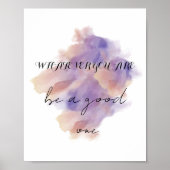 引用文ポスターのウォールアート ポスター (正面)