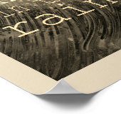 引用文ポスタータイポグラフィダンスin Rain ポスター (角)