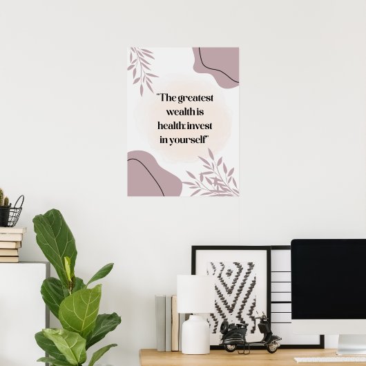 引用文ポスター病院用，医療センター ポスター (ホームオフィス)