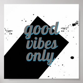 引用文ポスター良い雰囲気のみモダンはっきりした ポスター