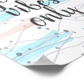 引用文ポスター良い雰囲気のみ抽象デザイン ポスター (角)