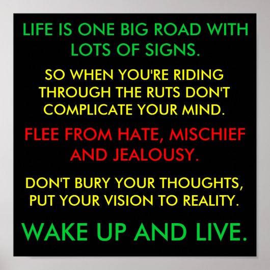 引用文ポスター ポスター (正面)