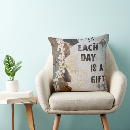 引用文ミックスメディアアート毎日はギフト クッション (椅子)