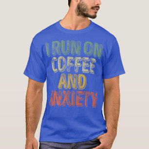 引用文メンタルヘルスシャツについて走コーヒーアン Tシャツ