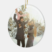 引用文モダン写真のパーソナライカスタムズ セラミックオーナメント (左)