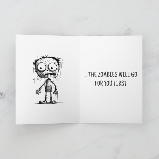 引用文ユーモアのある愛するヴァレンティおもしろいンズデー カード (内部)